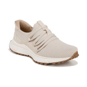 Ryka Womens Jumpstart Lace Up Slip On Sneakers French Beige Size 9M Defected